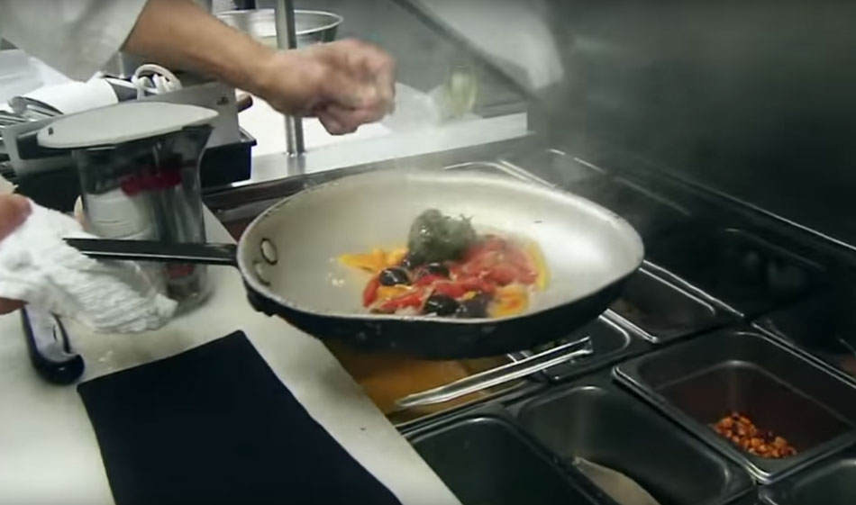 video preview image of a chef with a sautee pan